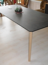Table rectangle dessus compact ardoise