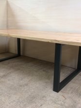 table bois et métal